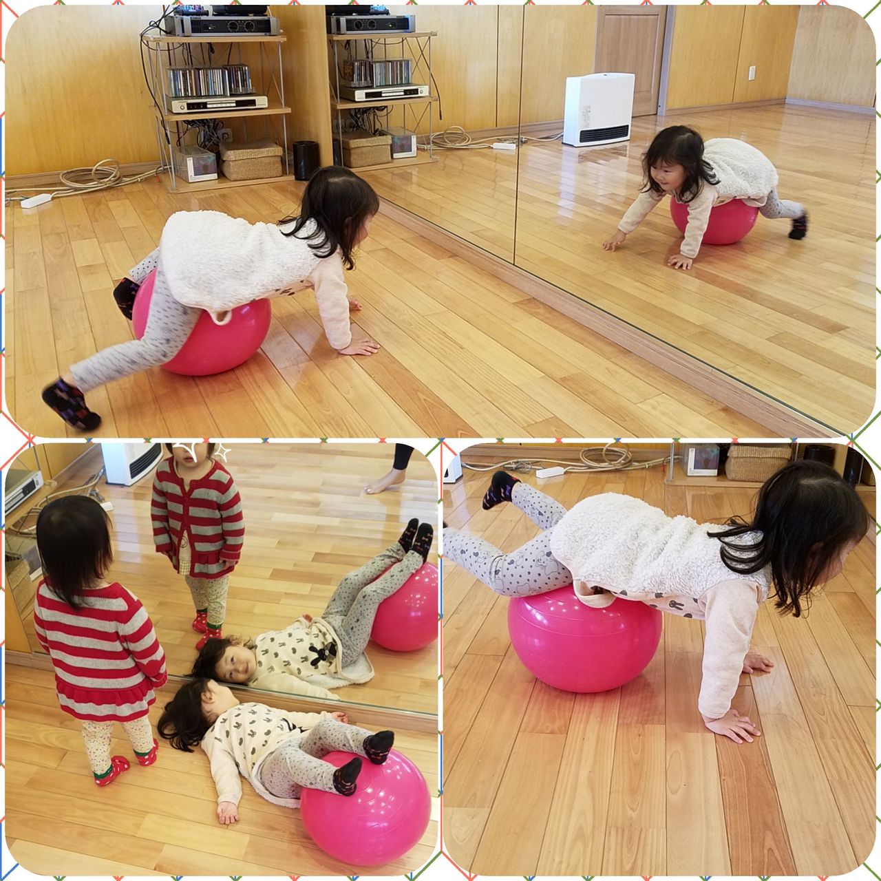 成長期のお子様にも最適 親子でバランスボールで筋肉強化しましょう Coubic