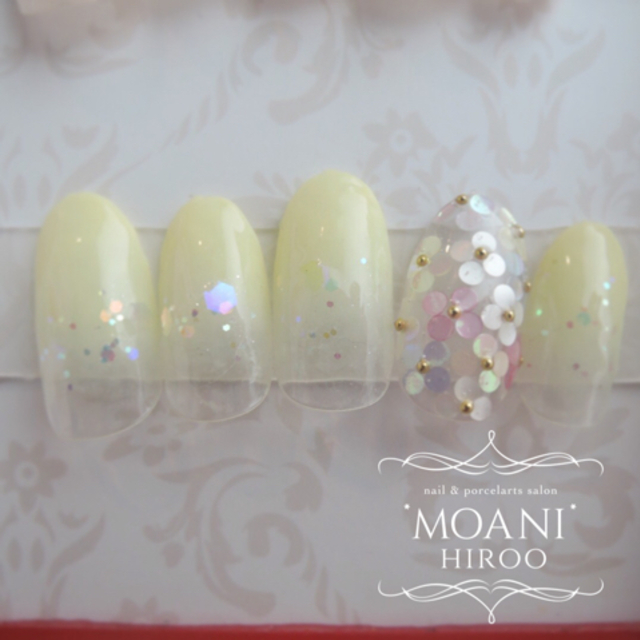 ♡期間限定♡ 季節のデザイン&お呼ばれネイル | Nail salon'MOANI'Hiroo 恵比寿渋谷店 | 当日予約・直前予約 ポップコーン