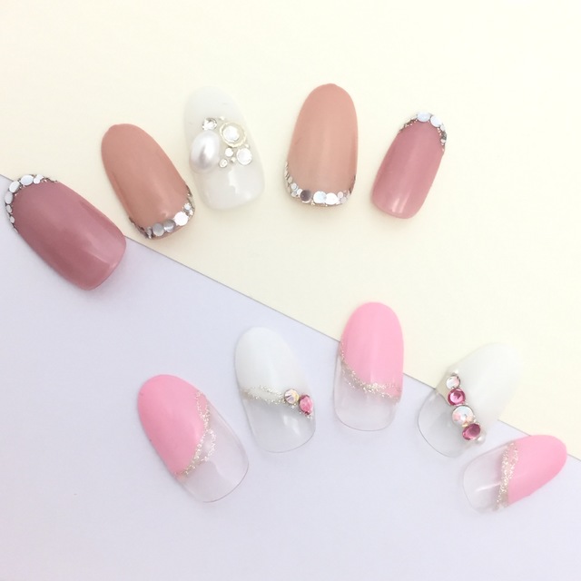 【初回ソフトジェルオフ込】ハンド定額デザインネイル♡7800円|約80種類から選択可 | TK nail palette ティーケーネイルパレット|22時まで営業 | 当日予約・直前予約 ポップコーン