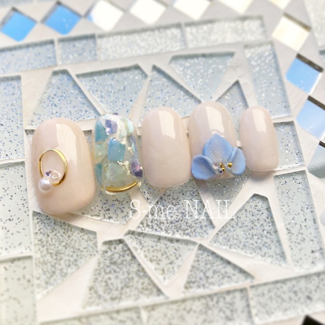 お爪に優しいカルジェル【orchid nail】 | S-me NAIL (エスミーネイル)恵比寿駅1分 | 当日予約・直前予約 ポップコーン