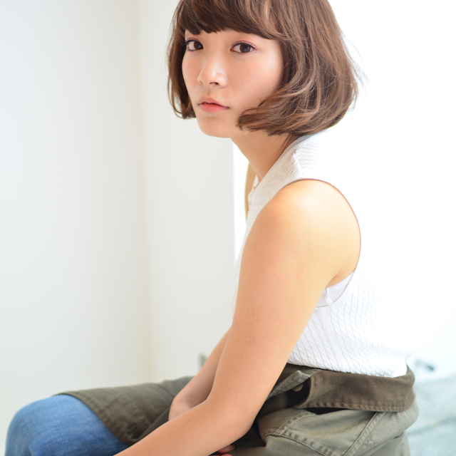 새로 만들기 작은 얼굴 Ladies '컷 + 트리트먼트 * 력 10 년 이상의 디자이너가 시술 | DETECT (디테쿠토) | 당일 예약 & 직전 예약 Popcorn