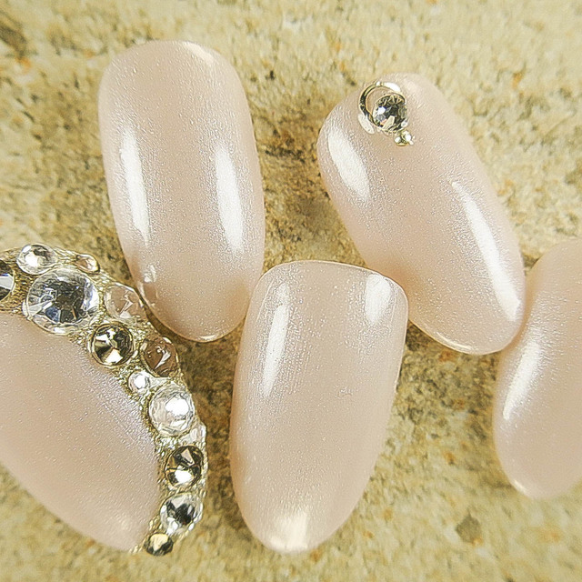 【Recommend / Off & Care included】 Hand Flat-rate Design B * 8980 yen course | Nail salon iS (nail salon size) Meguro shop * Operating weekdays until 22 pm | Last-minute booking service Popcorn