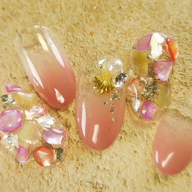 【Recommend / Off & Care included】 Hand Flat-rate Design G * 13980 yen course | Nail salon iS (nail salon size) Meguro shop * Operating weekdays until 22 pm | Last-minute booking service Popcorn