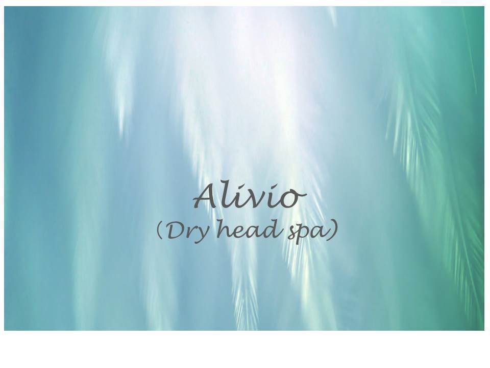 Alivio Dry Head Spa ドライヘッドスパ協会認定ヘッドマイスター Coubic