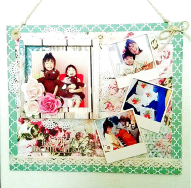 ●6月11日(木) 『The enjoy moments ~コラージュフレームのワークショップ』