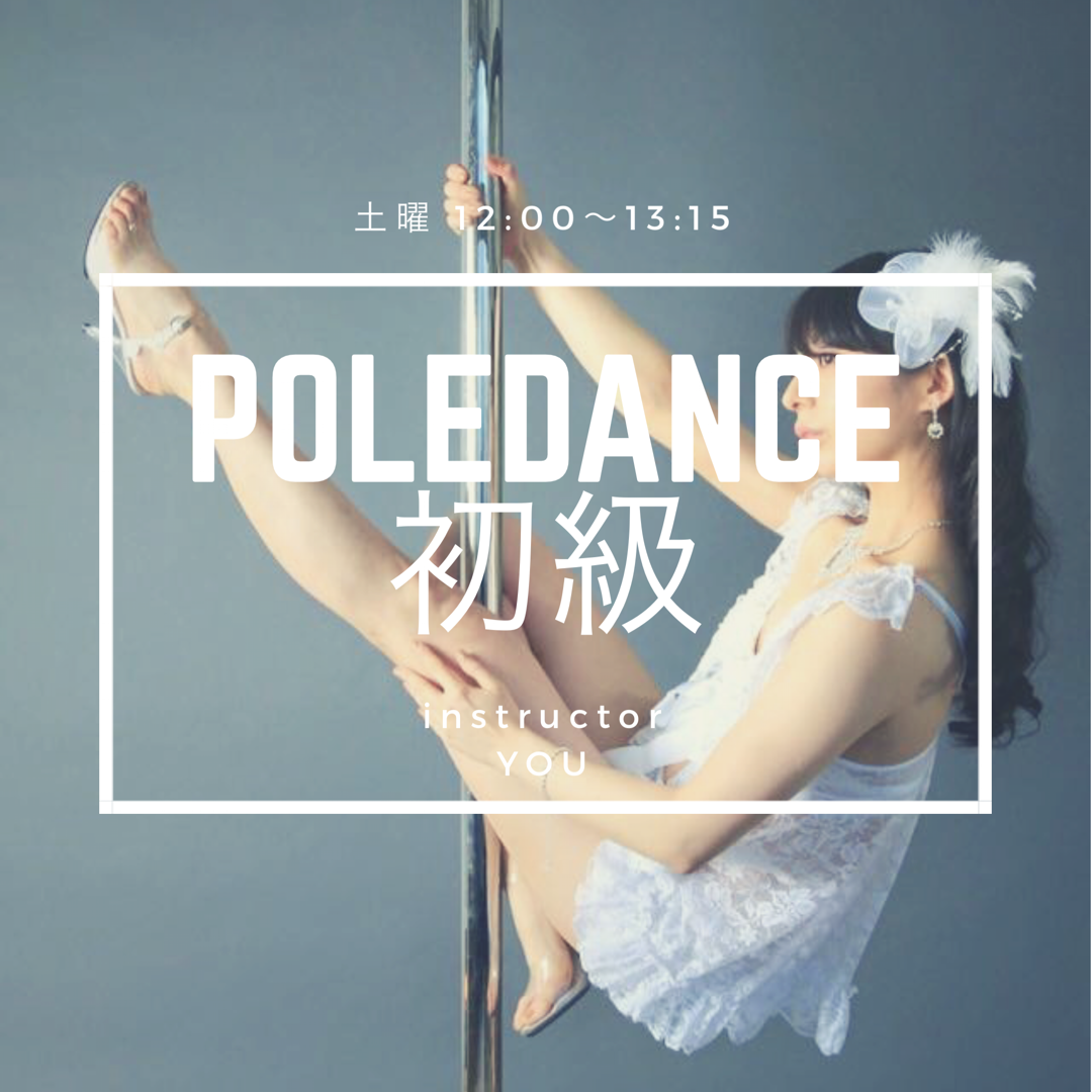 初級 ポールダンス 75分(担当:YOU)