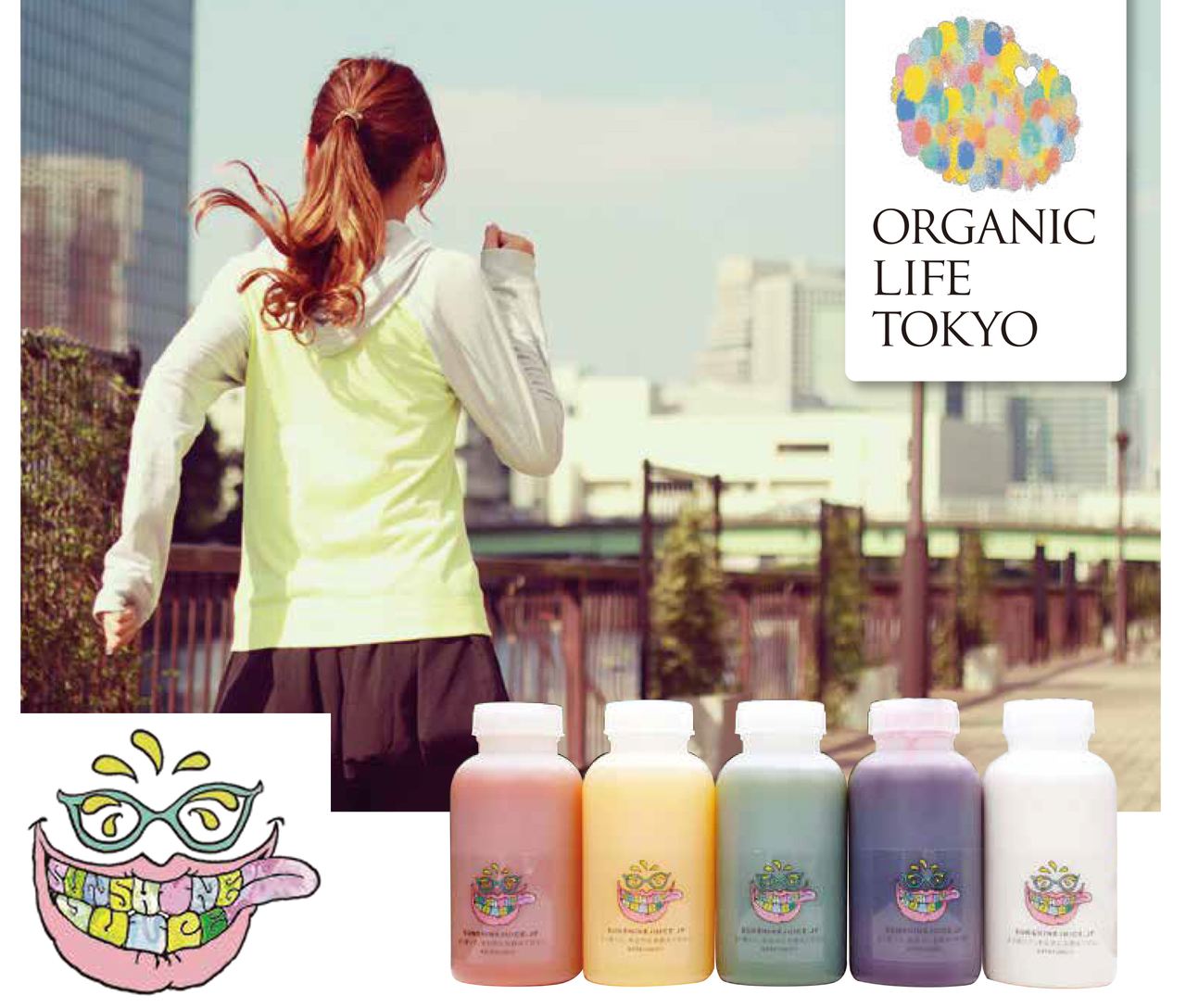 RUN LIFE TOKYO with SUNSHINE JUICE