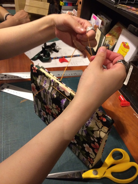 御朱印帳ワークショップ(定員3名)