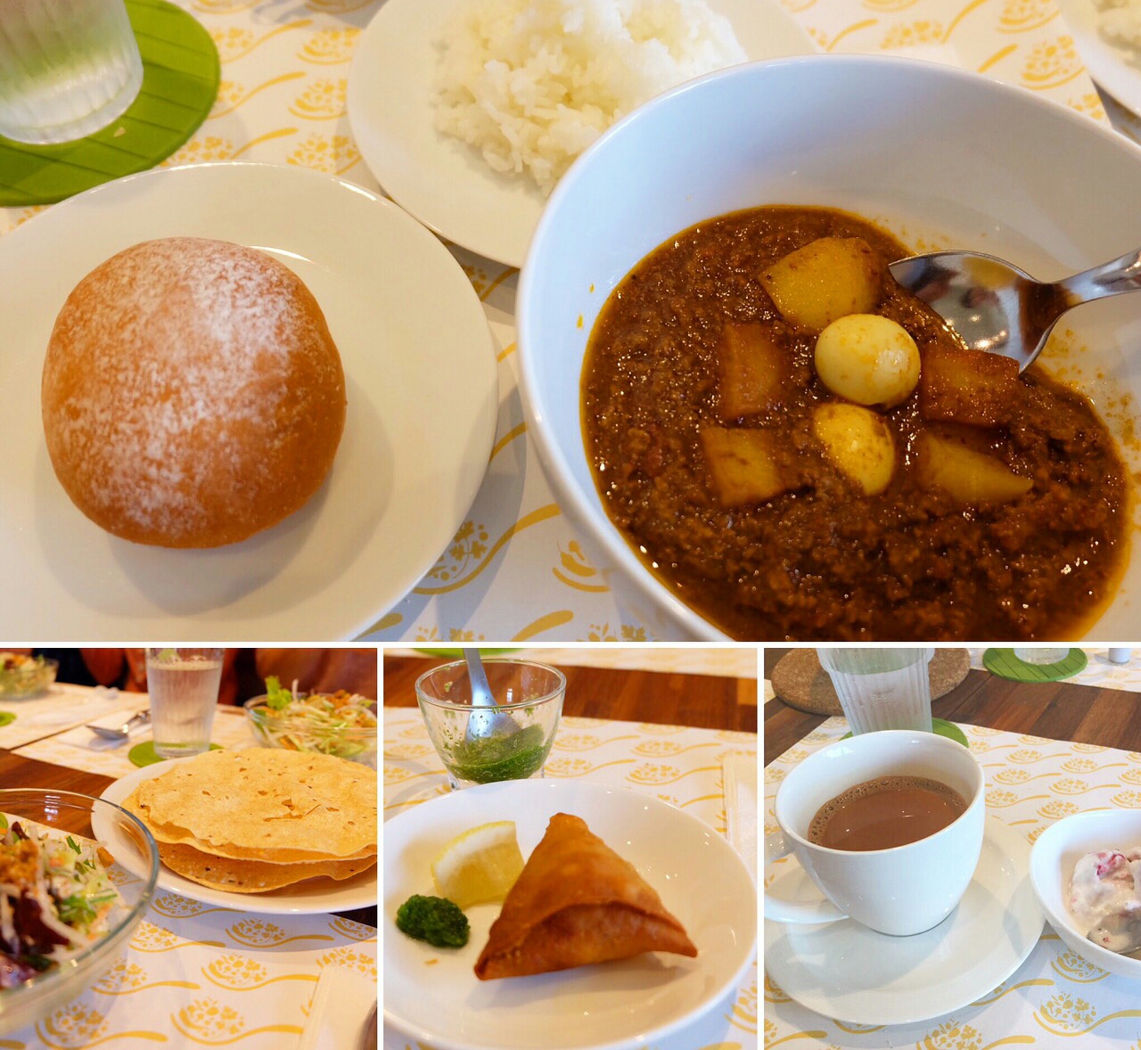 ランチ付指ヨガ