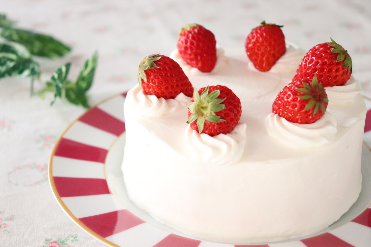 基本のお菓子 春はやっぱり ショートケーキ Coubic