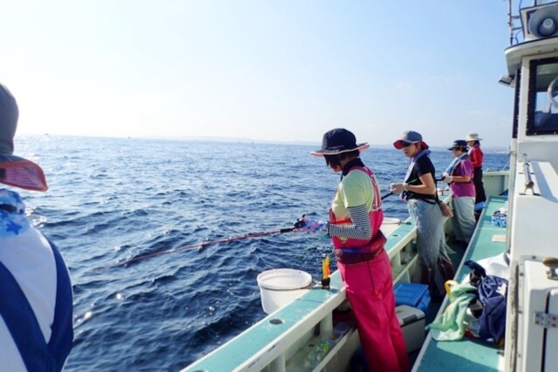 *女性限定* 貸切船アジ釣り & 天ぷら懇親会 ♪