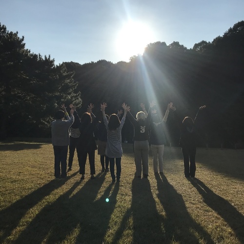 朝陽ウォーキング@明治神宮 1/18(金)6:50〜8:00
