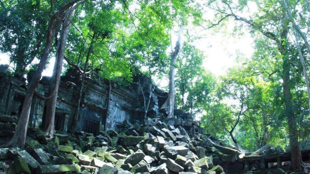 天空の城ラピュタ、ベンメリア遺跡とコーケー遺跡