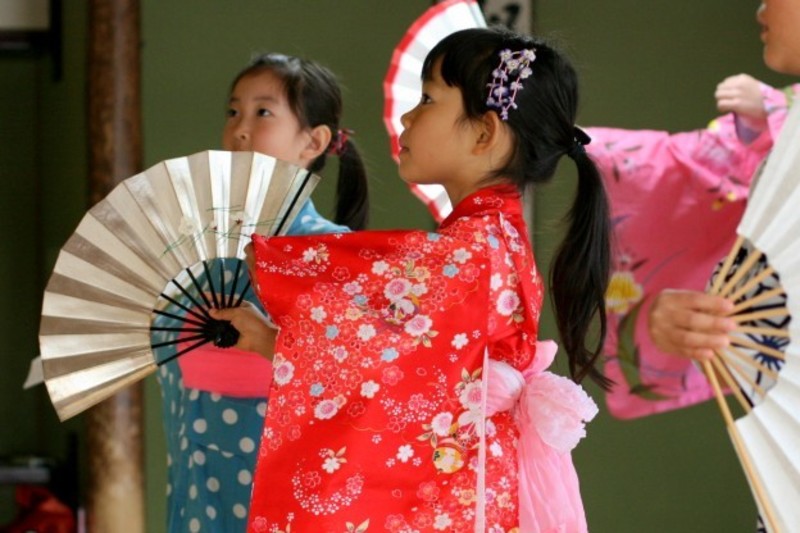 こども日本舞踊体験