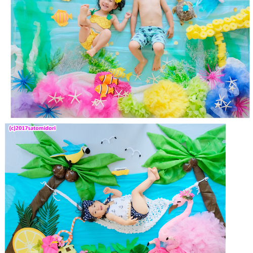 ★海の中★ & ★ハンモック★ おひるねアート撮影会 木場・豊洲