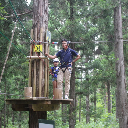 Tree Top Adventure アドベンチャーコース・ディスカバリーコース (冒険の森 in いとしろ)