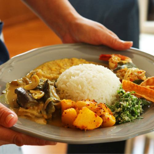 夏の特別企画 スリランカのカレー