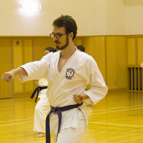 Karate for stress relief