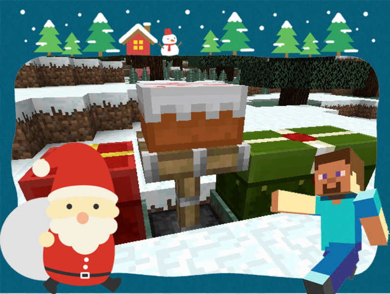 Minecraftクリスマスコンクール