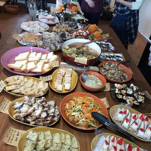 米粉パン&スイーツ試食会&ポットラックパーリー