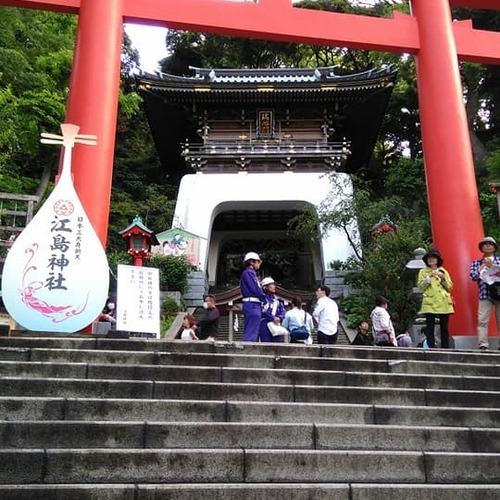 お散歩書道部~江ノ島~