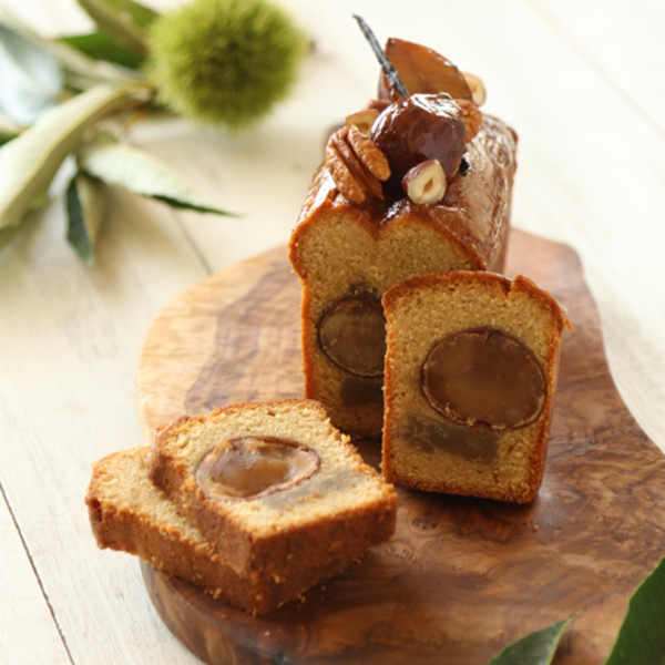和栗のパウンドケーキ