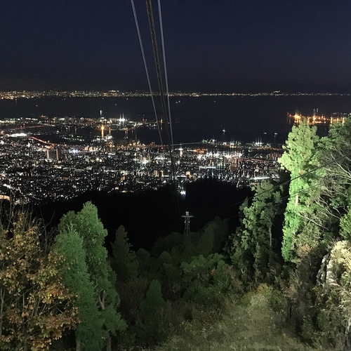 山撮り写真教室「夜景とロープウェーを撮ろう」