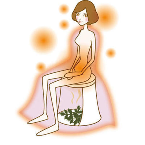 黄土よもぎ蒸し