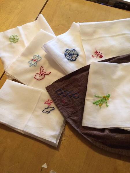 大人の〈背守り刺繍〉ちくちく夜の会