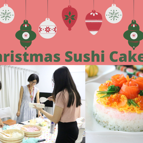 Dec 4 Christmas Special: Let's make Christmas Sushi cakes!