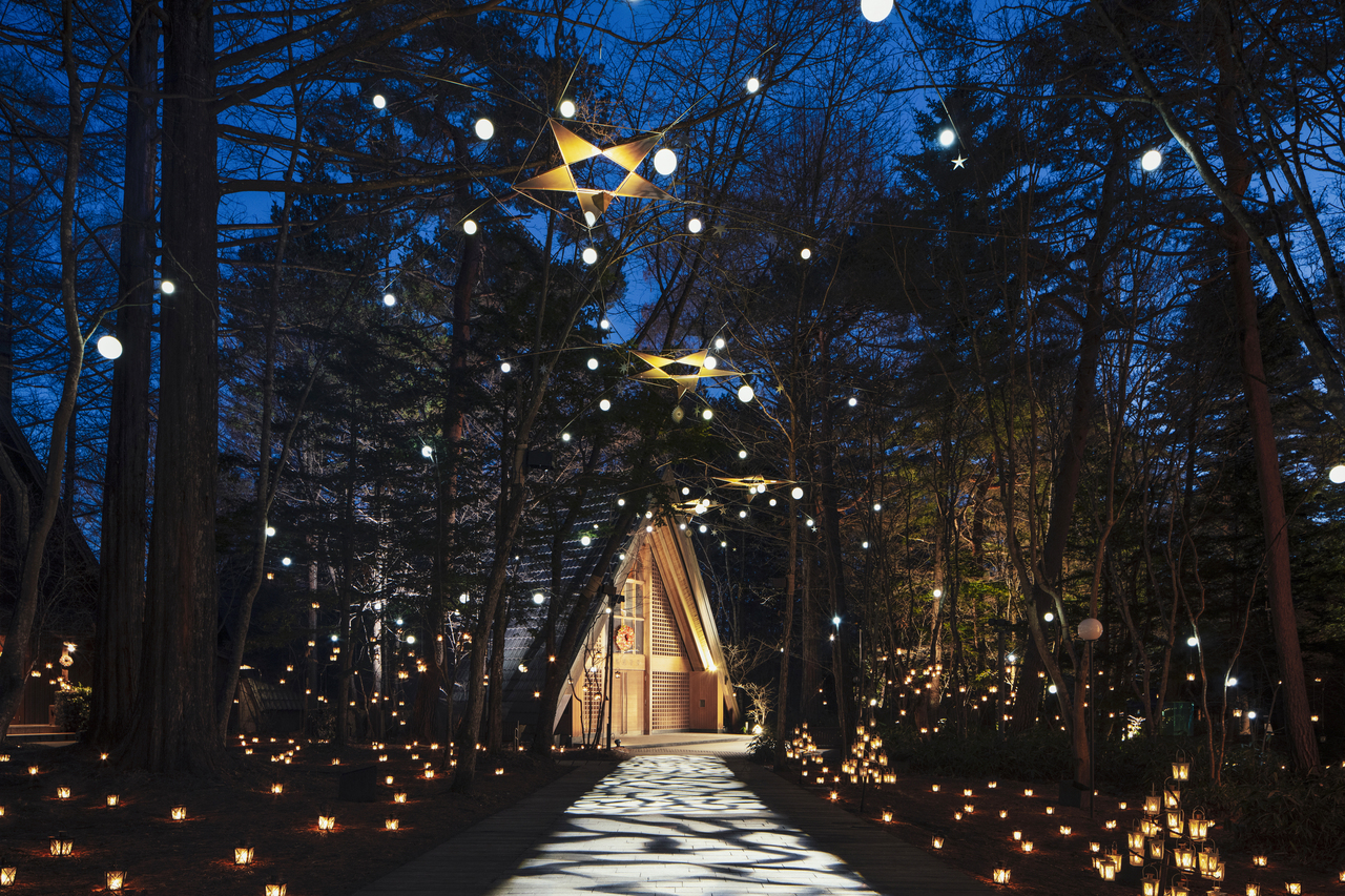 11 17予約開始 軽井沢高原教会 星降る森のクリスマス Coubic