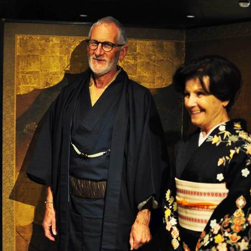 Formal deluxe kimono Photo-shooting