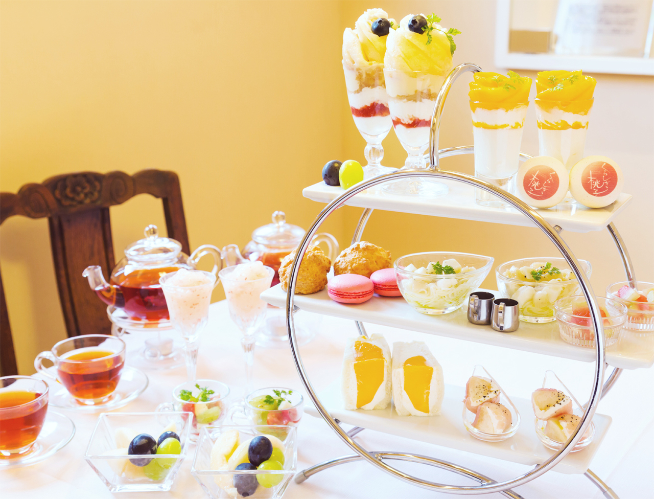 【総本店】夏のフルーツアフタヌーンティー