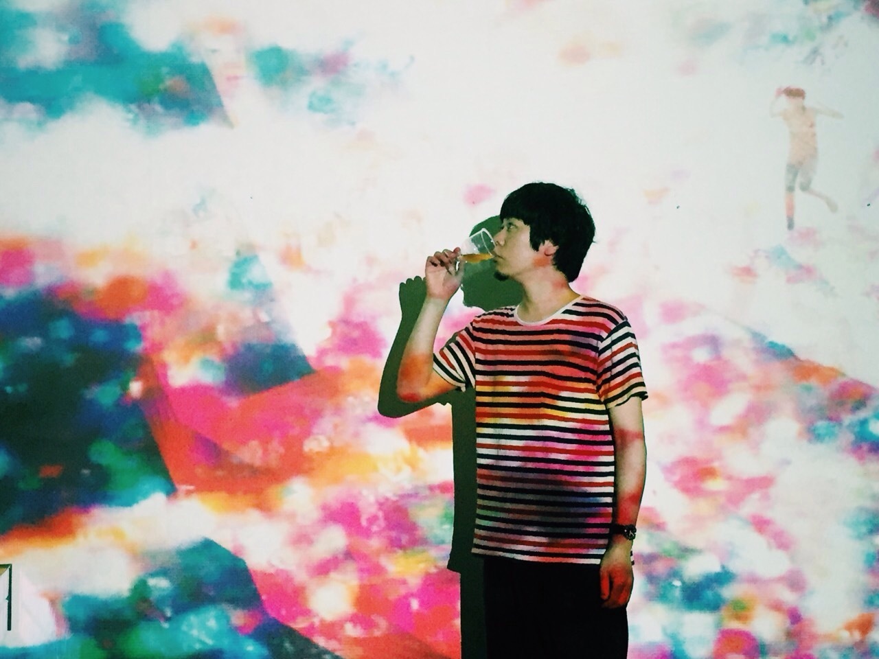 【4/10（日）成山 剛（sleepy.ab） LIVE at 小谷田 潤 個展（手紙舎 2nd STORY）】