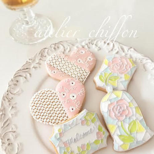 ~経験者向け ニードルポイント&ステンドグラス風アイシングクッキー~