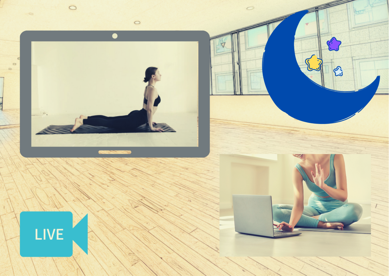 オンライン おやすみ夜ヨガ Mami Coubic