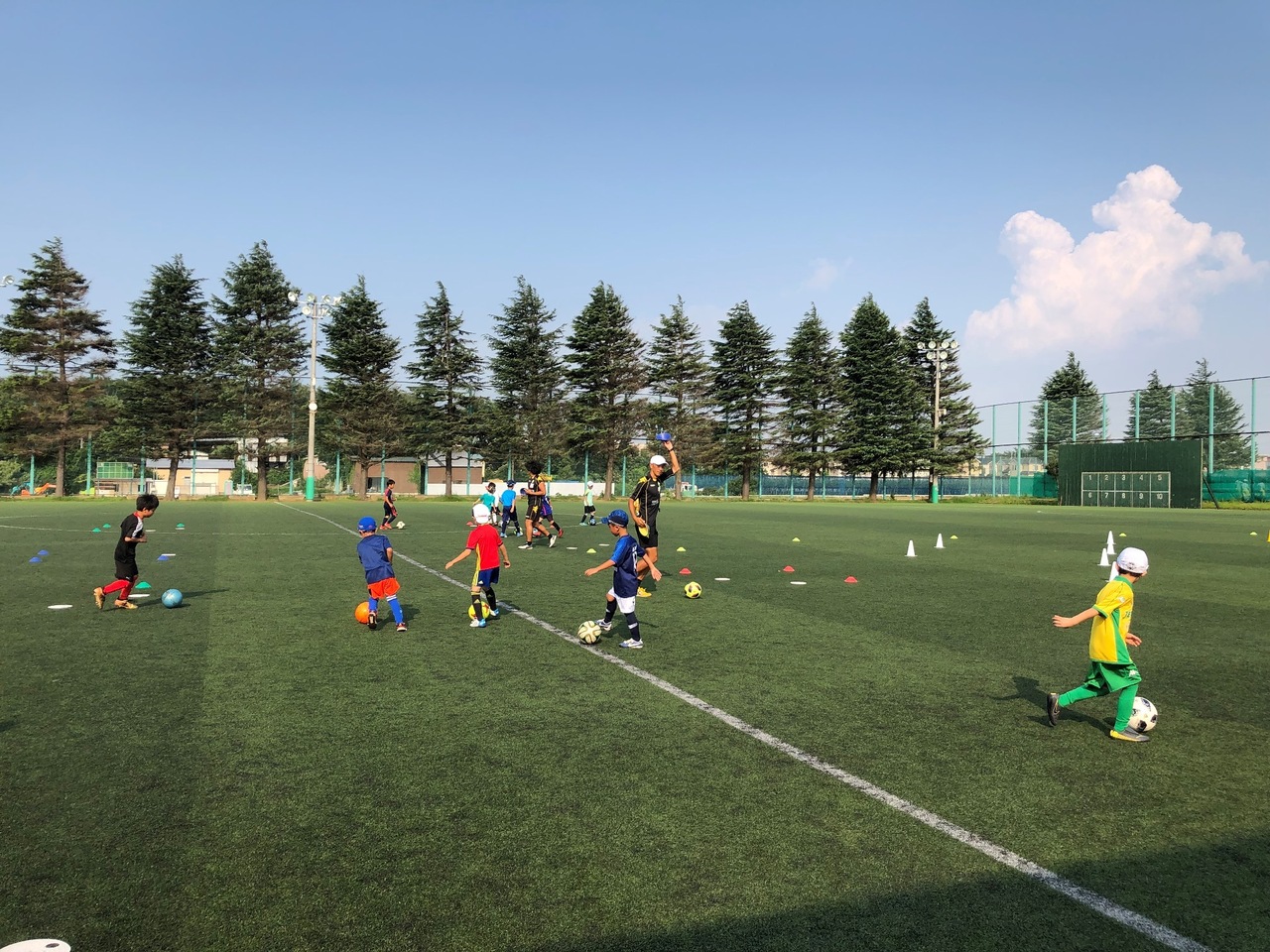 8月1日 開催 個人強化クラス 夏の １ｄａｙサッカースクール 幕張会場 小学１ ２年生クラス Coubic