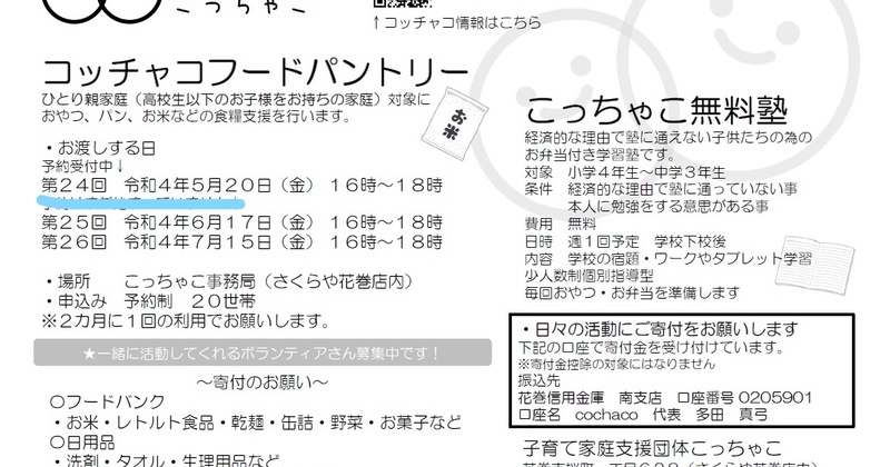 第２５回 ２６回コッチャコフードパントリー Coubic