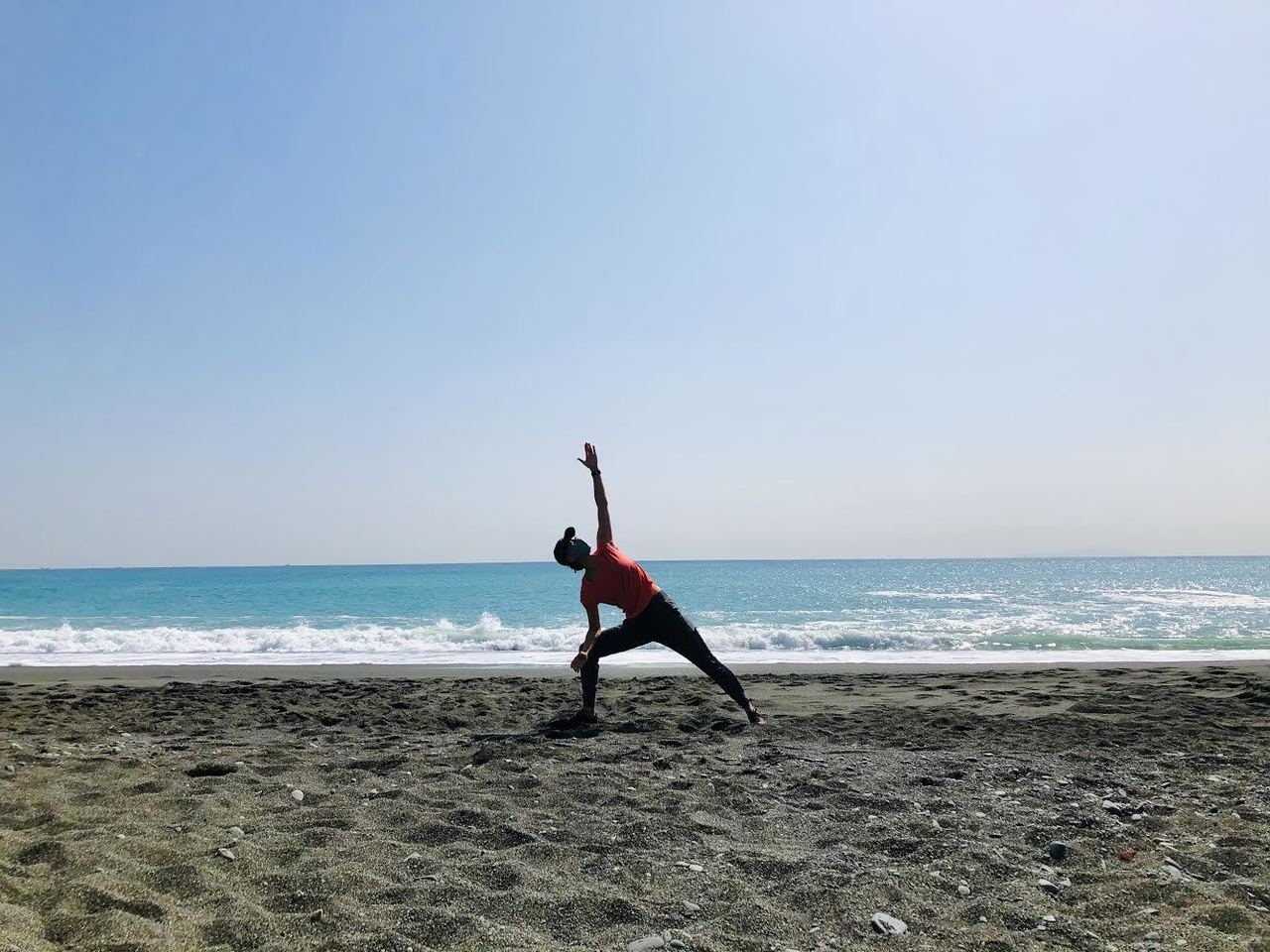 海トレ 海ヨガ 国府津海岸 Coubic 海トレ 海ヨガ 国府津海岸 Coubic