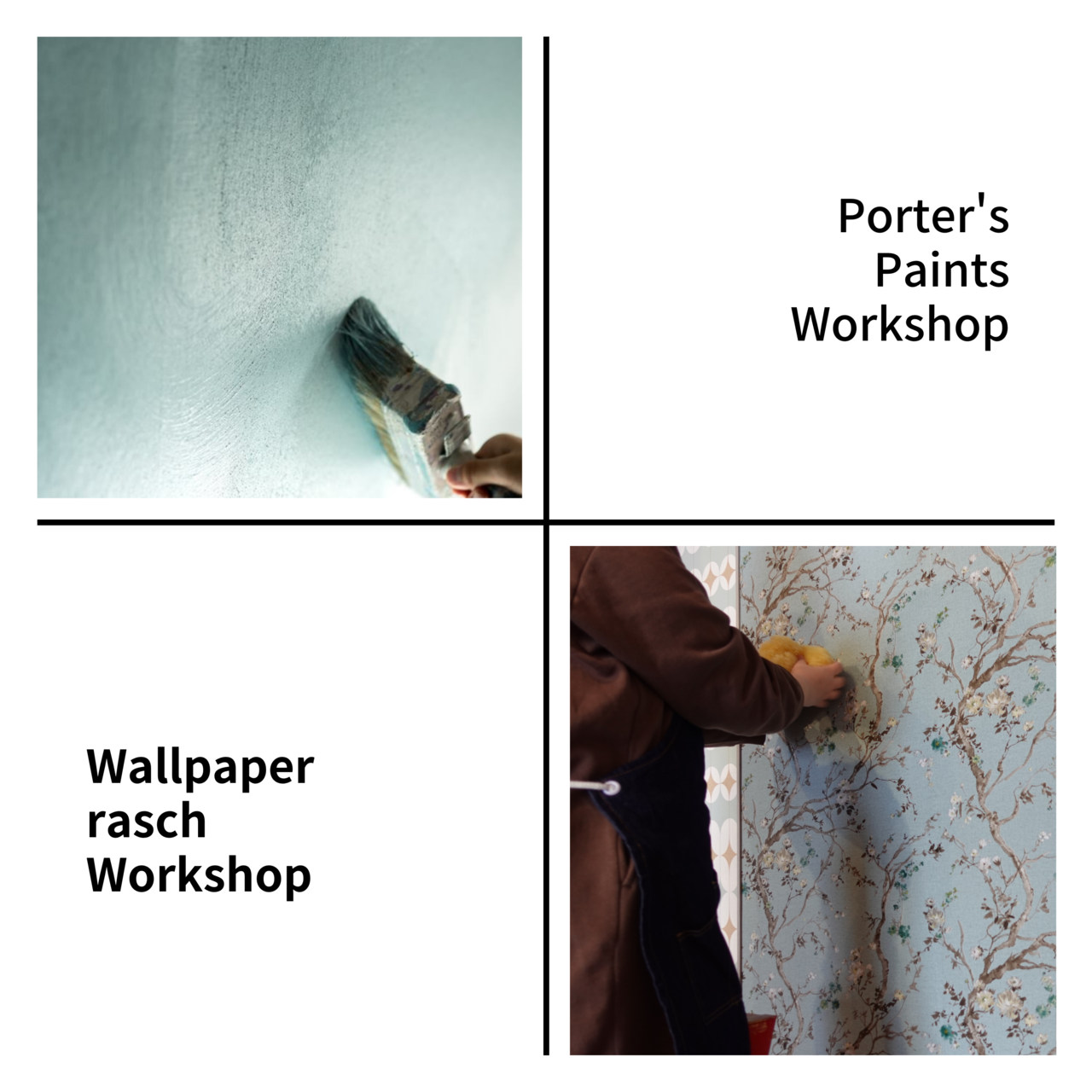 要選択 Porter S Paintsペイントワークショップ 輸入壁紙ワークショップ Coubic