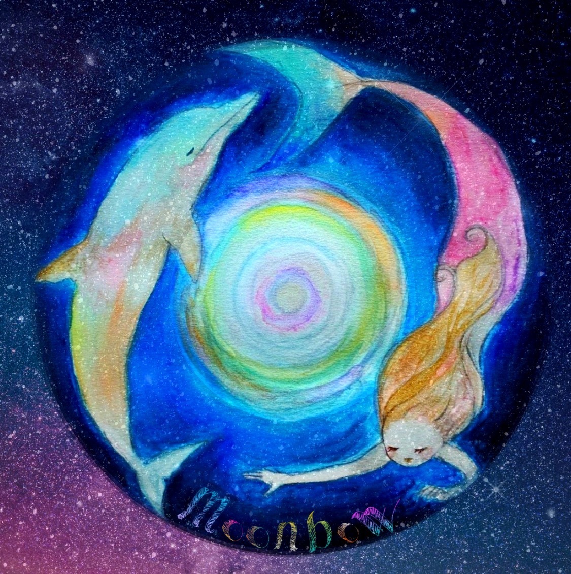 ヒーリングキャンドル『Moonbow』