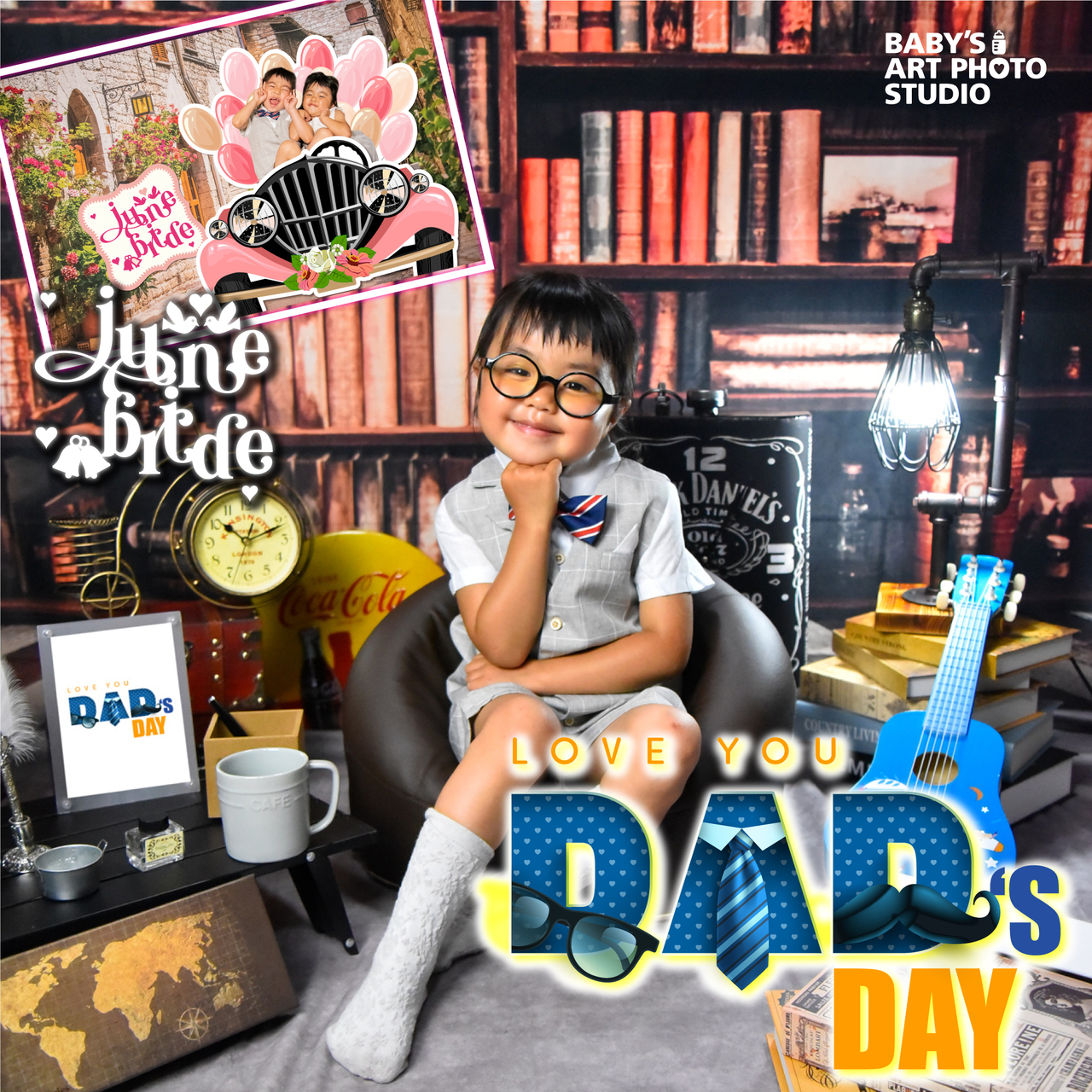 6月8日 アリオ亀有 ベイビーズアート6月 父の日 ジューンブライド Coubic