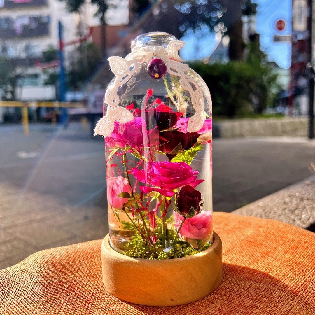 成城店 まるで生花の様な Flomeハーバリウム を作って見よう Coubic 成城店 まるで生花の様な Flomeハーバリウム を作って見よう Coubic